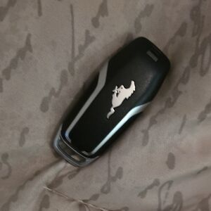 Ford Black and Silver Key Fob